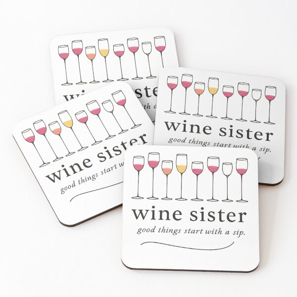 Item preview, wine sisterhood designed and sold by Uglyandcute.