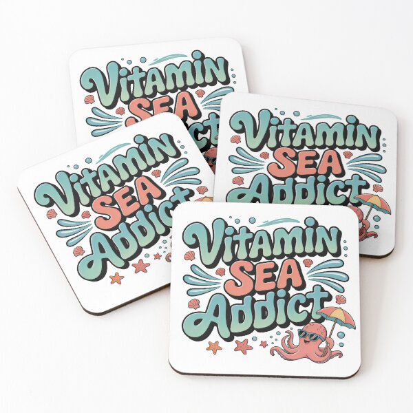 Item preview, vitamin sea addict designed and sold by GogoGrove.