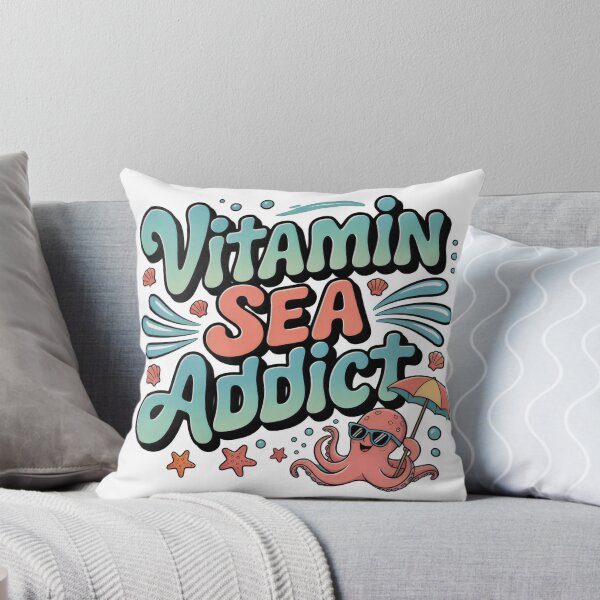 Item preview, vitamin sea addict designed and sold by GogoGrove.