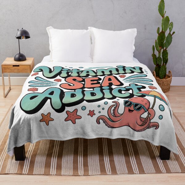 Item preview, vitamin sea addict designed and sold by GogoGrove.