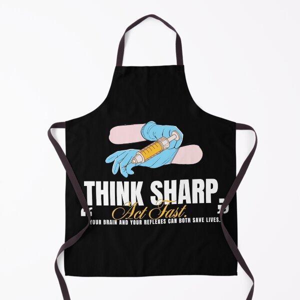Item preview, Think Sharp. Act Fast. – Surgeon Mindset T-Shirt designed and sold by AnatomiQ.