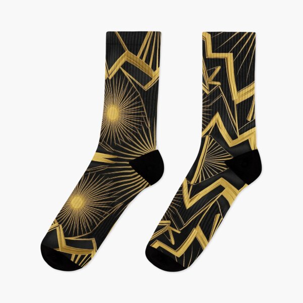 Item preview, Opulent Art Deco Gold and Black Pattern designed and sold by Owcomm.