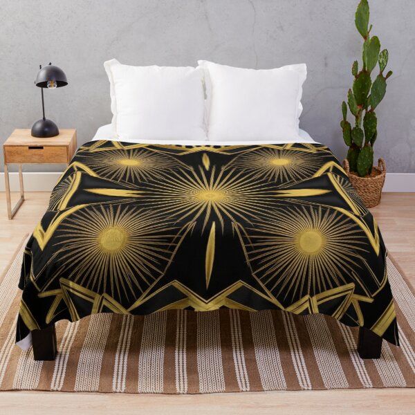 Item preview, Opulent Art Deco Gold and Black Pattern designed and sold by Owcomm.