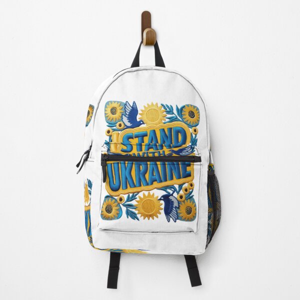 Item preview, Stand With Ukraine Embroidered Patch Design designed and sold by ArtDesignTp.