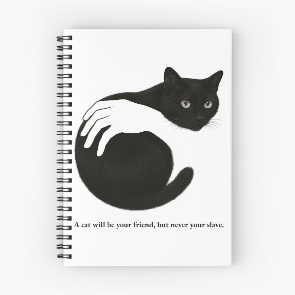 Artikelvorschau, Schwarze Katze, gehalten von einer blassen Hand entworfen und verkauft von Patternicity.