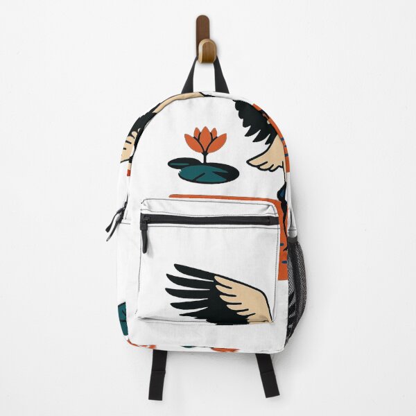 Item preview, Crane Elegance: Wings & Lotus designed and sold by Route and Render.