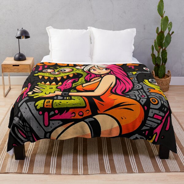 Item preview, Rock Love: Neon Monster Embrace designed and sold by Thaivi Design.