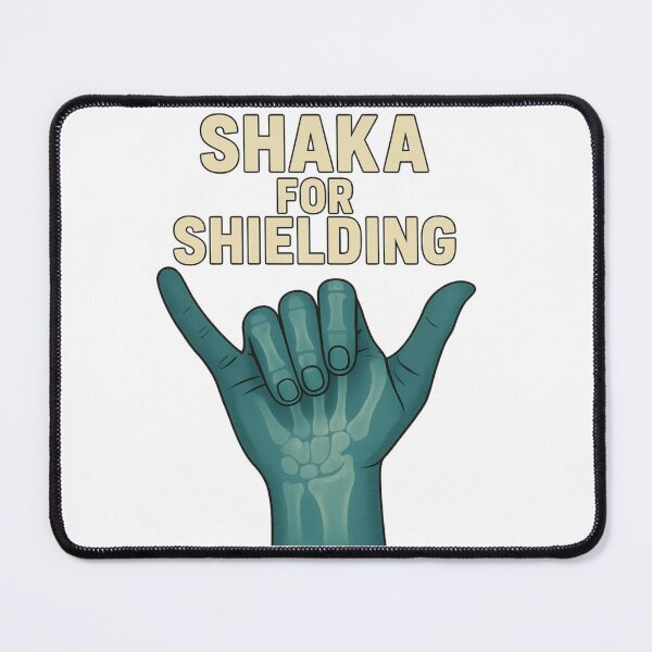 Item preview, X-Ray Shaka Shielding Badge designed and sold by AlohaRadGear.