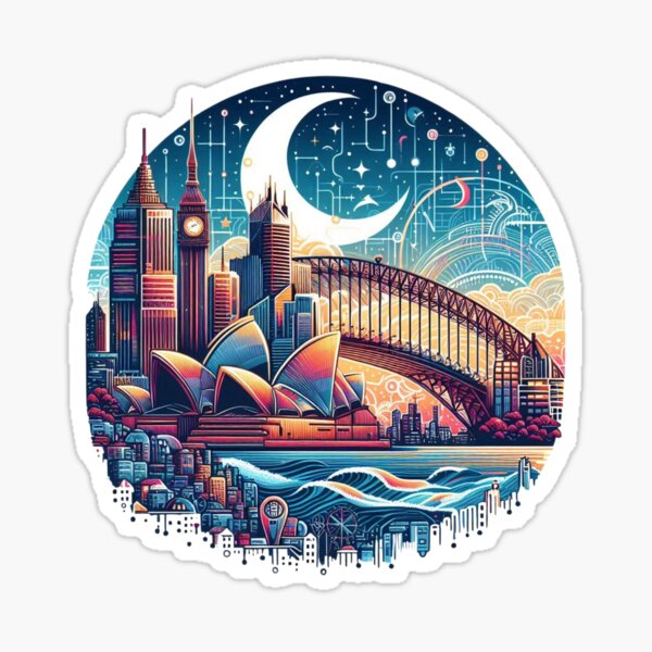 Item preview, Sydney Australia Digital Design designed and sold by LoveLabDesign.