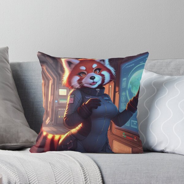 Item preview, Red Panda Consults the Spatial Charts designed and sold by nikkolaus.