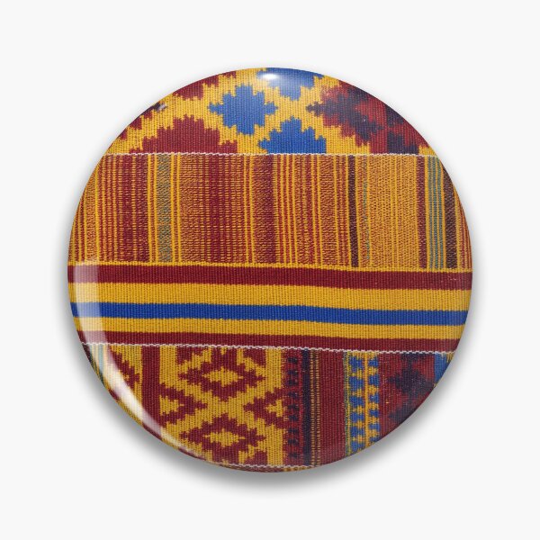Item preview, Vibrant Kente Cloth Pattern designed and sold by Owcomm.