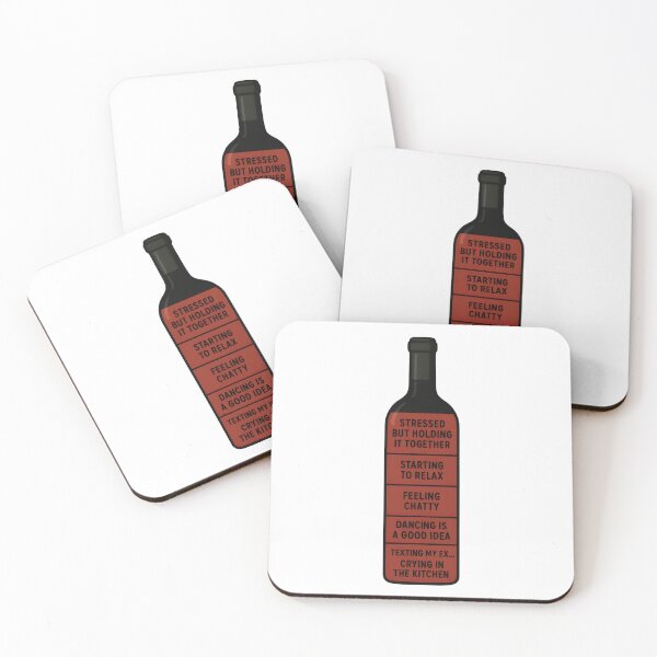 Item preview, Wine Levels of Emotion designed and sold by Uglyandcute.