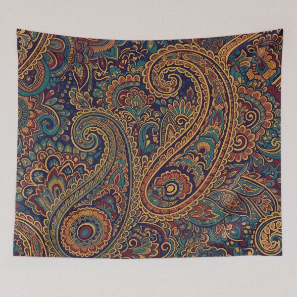 Item preview, Intricate Jewel-Toned Paisley designed and sold by Owcomm.