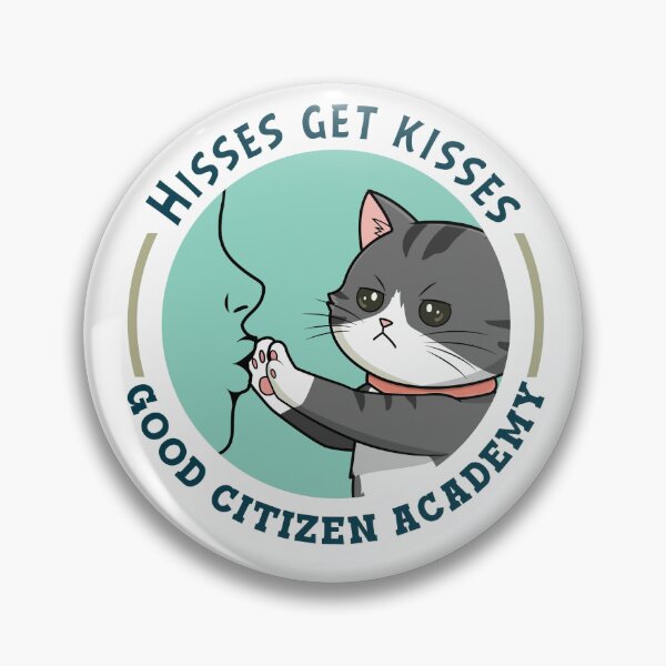 Item preview, hisses get kisses designed and sold by MilesToGoKitten.
