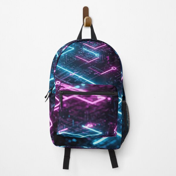 Item preview, Neon Cyber Circuit Grid designed and sold by Owcomm.