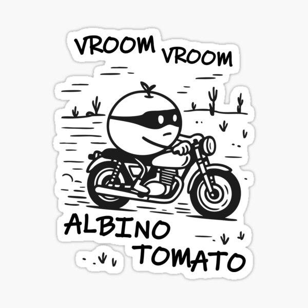 Item preview, Albino Tomato - Vroom Vroom designed and sold by WeirdDemonGames.