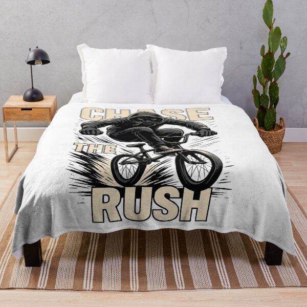 Item preview, Chase the Rush – Urban Panther BMX Rider Art designed and sold by JenniferCreaArte .