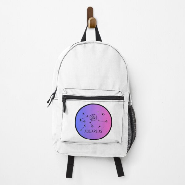 Item preview, Aquarius Zodiac Logo with Constellation Gradient designed and sold by Midnight789.