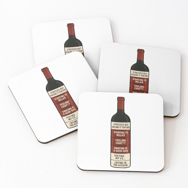 Item preview, Wine Levels of Emotion designed and sold by Uglyandcute.
