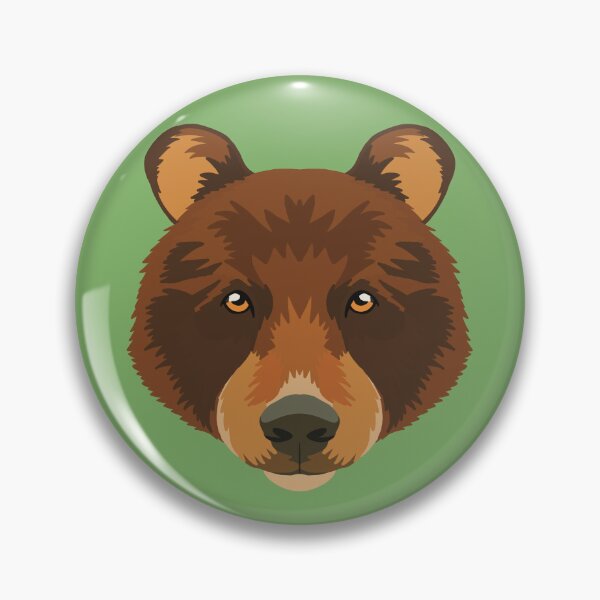 Item preview, Intense Brown grizzly Bear Stare Wild animal eyes designed and sold by tayaan.