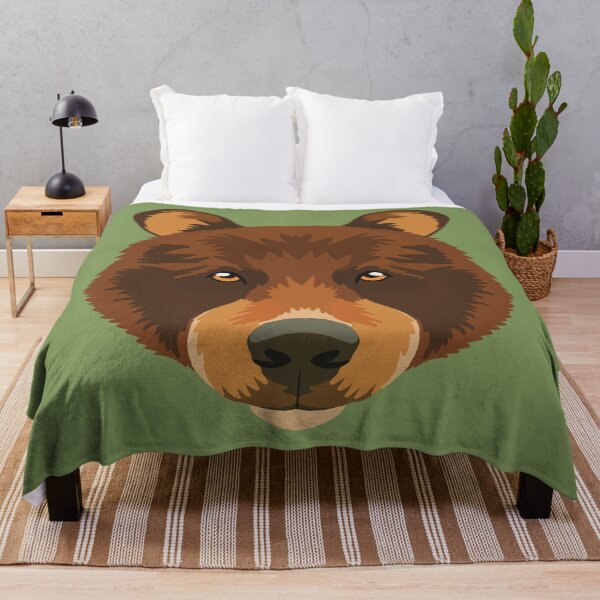 Item preview, Intense Brown grizzly Bear Stare Wild animal eyes designed and sold by tayaan.