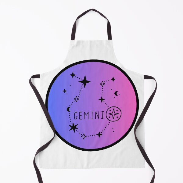 Item preview, Gemini Zodiac Logo with Constellation Gradient designed and sold by Midnight789.
