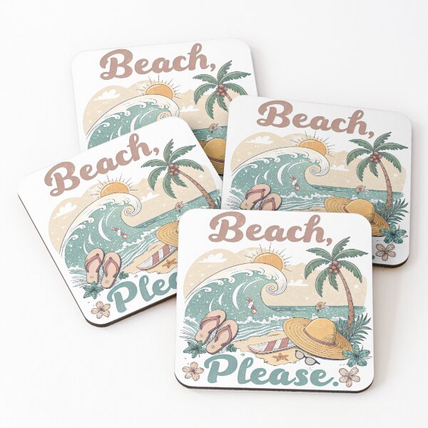 Item preview, beach please wave designed and sold by GogoGrove.