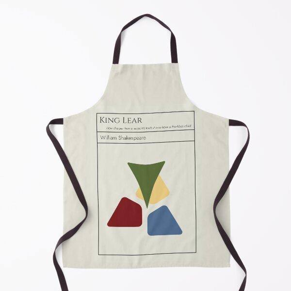 Item preview, King Lear Shakespeare Minimalist Abstract Art Design designed and sold by kakarikihill.