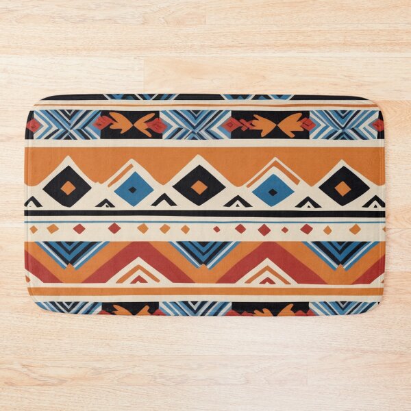 Item preview, Quechuas Pattern Orange Red designed and sold by LeachsDungeon.