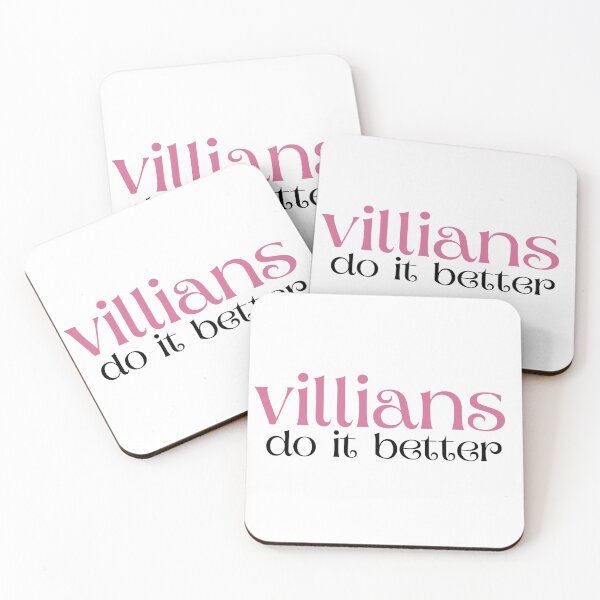 Item preview, Villains do it better! designed and sold by baranskini.