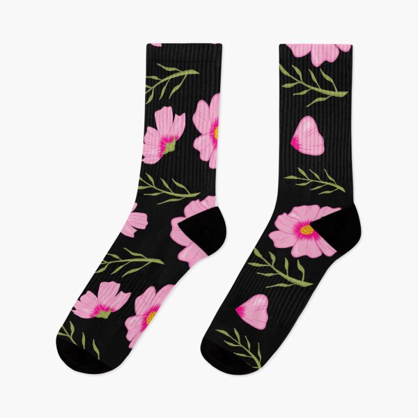 Item preview, Pink Cosmo Floral Pattern 1  designed and sold by Toadison.
