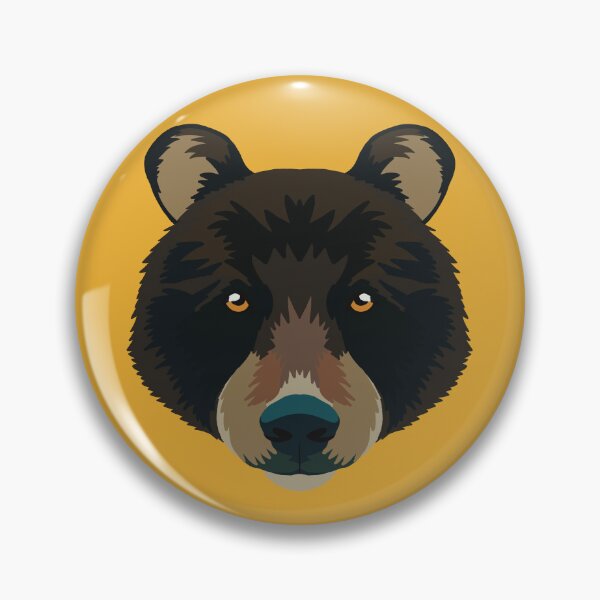 Item preview, Fierce Black Grizzly Bear Stare Intense eye designed and sold by tayaan.