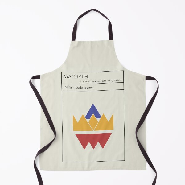 Item preview, Macbeth Shakespeare Minimalist Abstract Art Design designed and sold by kakarikihill.