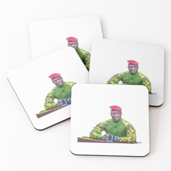 Item preview, Captain Ibrahim Traore, President of Burkina Faso designed and sold by ArtistrySky.