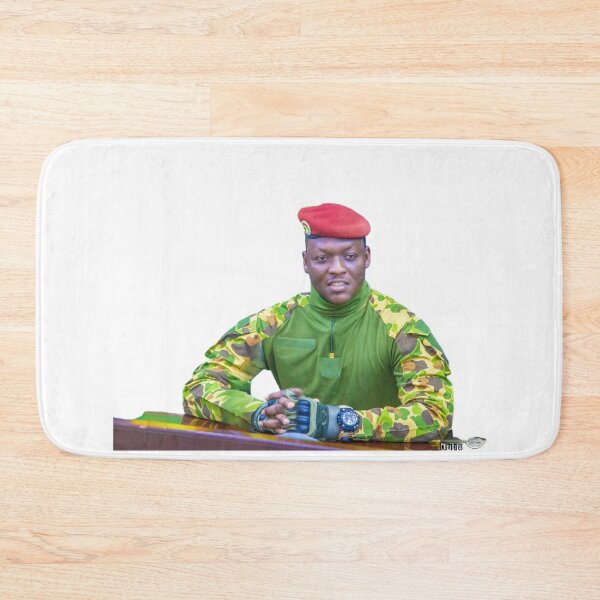 Item preview, Captain Ibrahim Traore, President of Burkina Faso designed and sold by ArtistrySky.