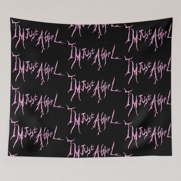 Item preview, I'm Just a Girl - Metal (Bubblegum) designed and sold by CryptQueen.
