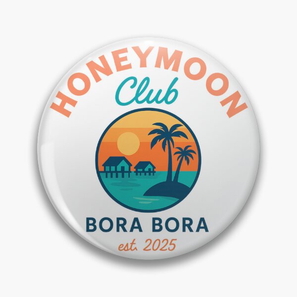 Item preview, Honeymoon Club Bora Bora – Lagoon Sunset Design with Overwater Bungalows & est. 2025 for Couples & Tropical Island Getaways designed and sold by Memorph.