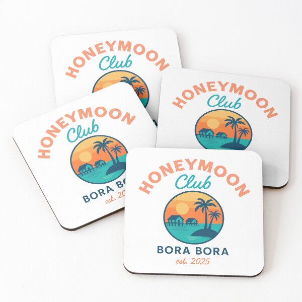 Item preview, Honeymoon Club Bora Bora – Lagoon Sunset Design with Overwater Bungalows & est. 2025 for Couples & Tropical Island Getaways designed and sold by Memorph.