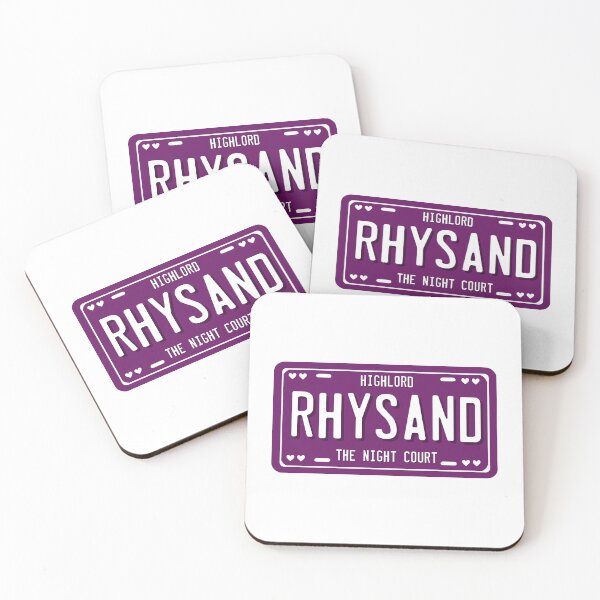 Item preview, ACOTAR Rhysand License Plate  designed and sold by baranskini.