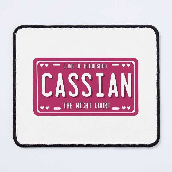 Item preview, ACOTAR Cassian License Plate designed and sold by baranskini.