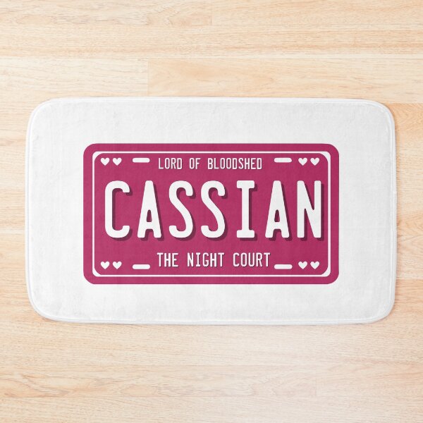 Item preview, ACOTAR Cassian License Plate  designed and sold by baranskini.