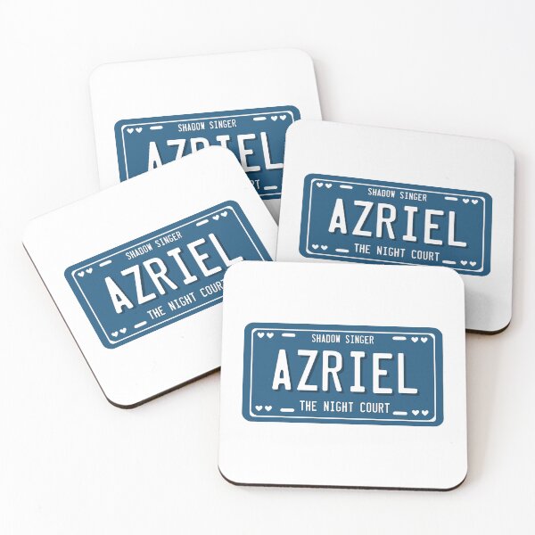 Item preview, ACOTAR Azriel License Plate  designed and sold by baranskini.