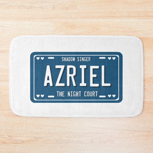 Item preview, ACOTAR Azriel License Plate  designed and sold by baranskini.