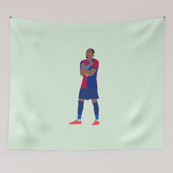 Item preview, Raphinha Barcelona Celebration designed and sold by shahstickerinc.