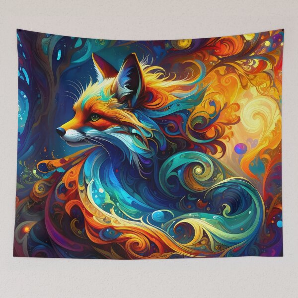 Item preview, Fox on the run designed and sold by rainsdesigns.