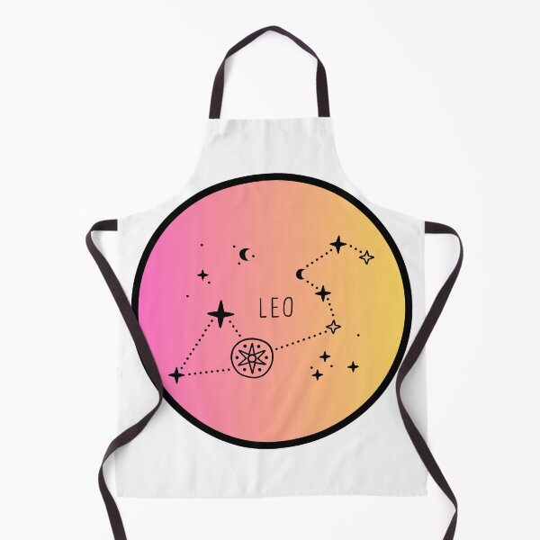 Item preview, Leo Zodiac Logo with Constellation Gradient designed and sold by Midnight789.