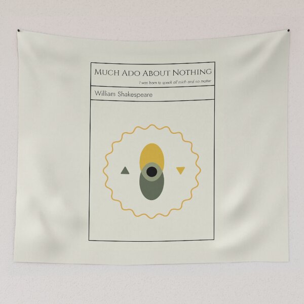 Item preview, Much Ado About Nothing Shakespeare Abstract Art Design designed and sold by kakarikihill.