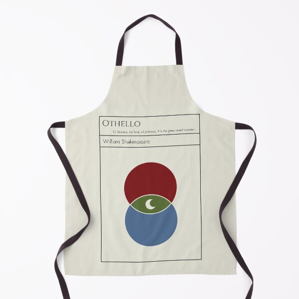 Item preview, Othello Shakespeare Minimalist Abstract Art Design designed and sold by kakarikihill.
