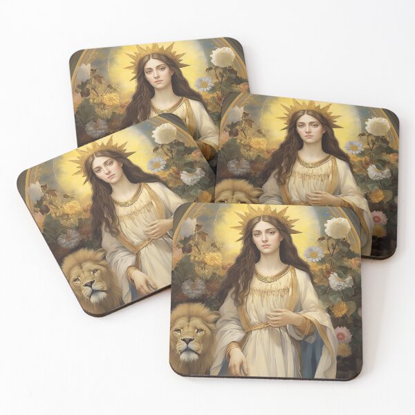 Item preview, Saint Thecla designed and sold by SanctifiedSouls.