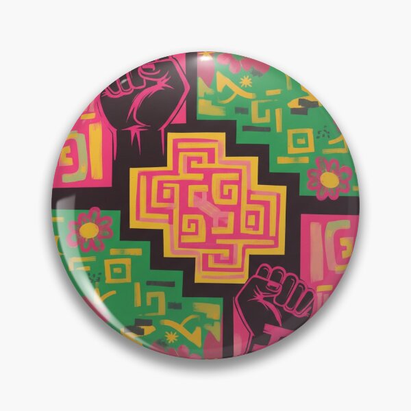 Item preview, Vibrant Andean Power Art designed and sold by Owcomm.